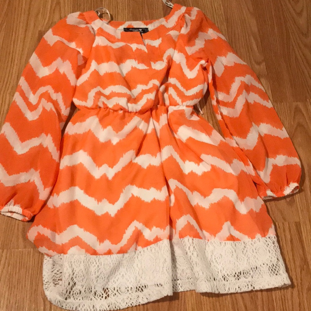 Sequin Hearts Dress size 7